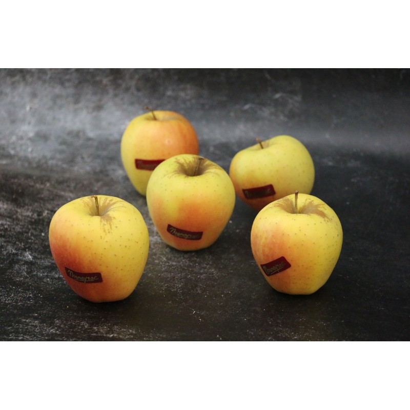 Pomme Golden rosée - Lot de 5