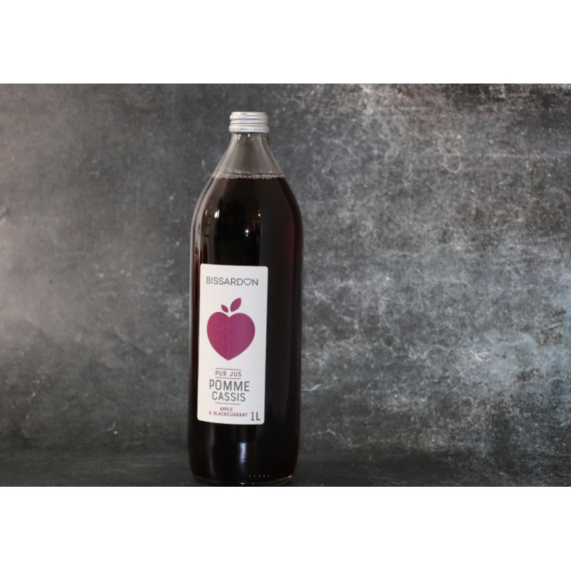 Jus pomme cassis